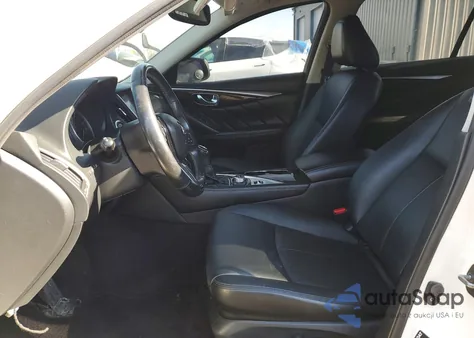 2018 Infiniti Q50 Luxe z USA, uszkodzony, nr VIN JN1EV7AR7JM433180